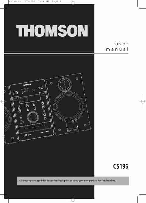 Technicolor - Thomson Stereo System CS196-page_pdf